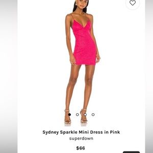 superdown Sydney Sparkle Mini Dress